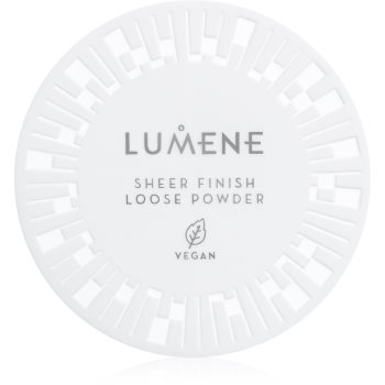 Lumene Nordic Makeup Sheer Finish pudra mata transparenta - imagine 2